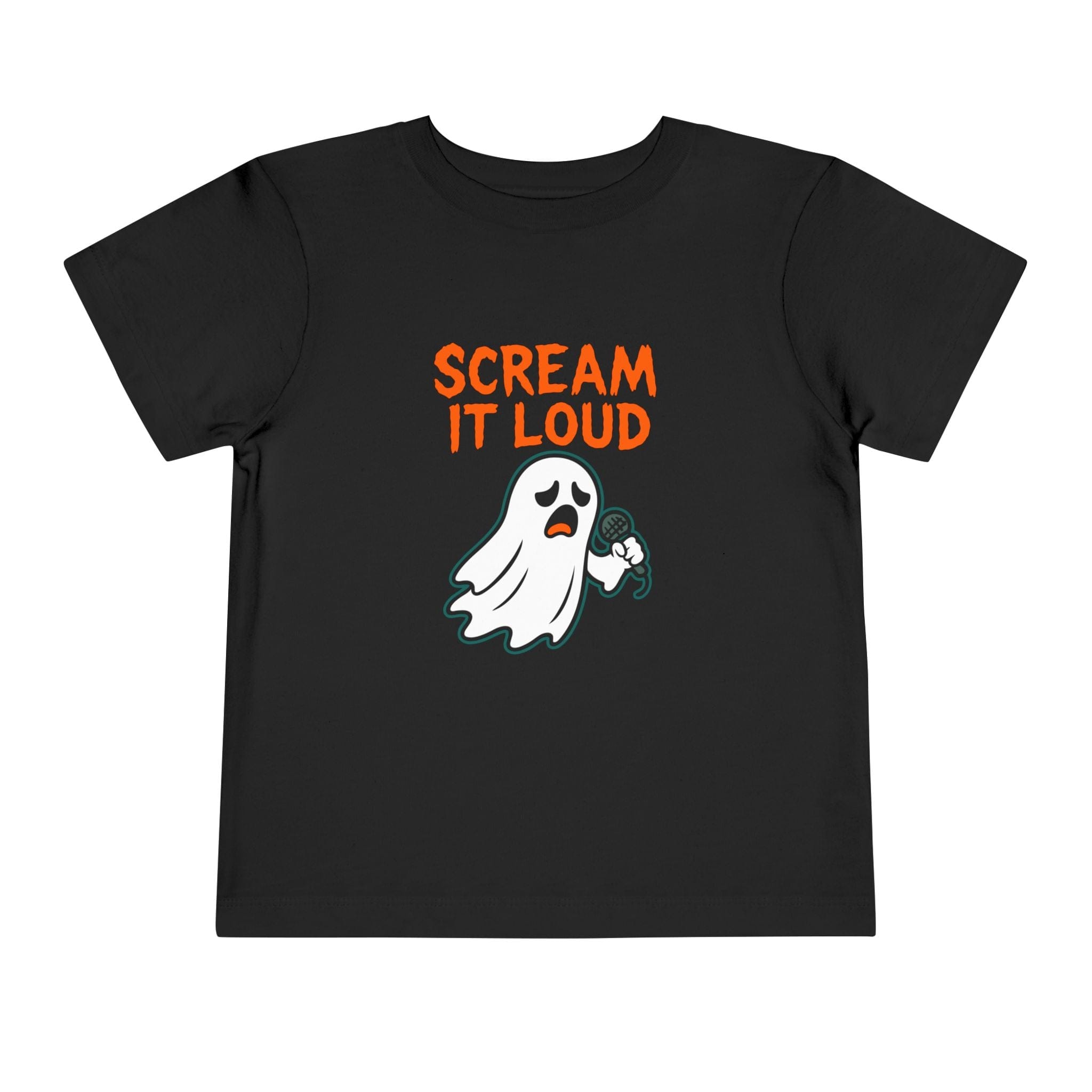 Scream It Loud Toddler Tee Black / 2T