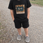 Toddler wearing the Screaming Infant Melodies toddler tee