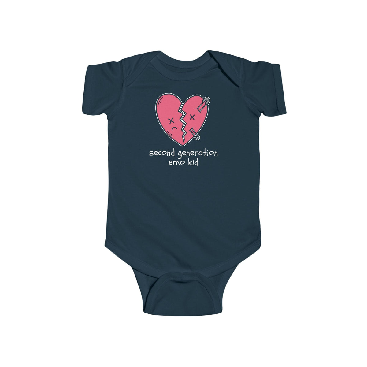 Second Generation Emo Kid 2.0 Onesie Navy / NB (0-3M)