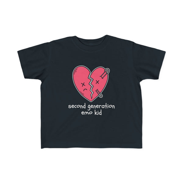 Second Generation Emo Kid 2.0 Toddler Tee Black / 2T
