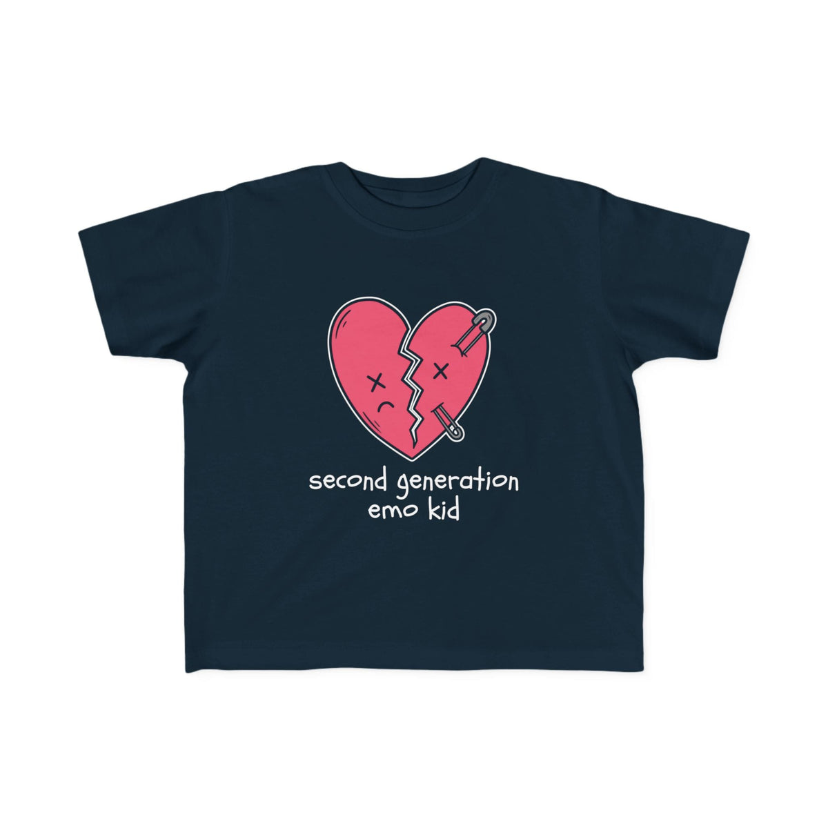 Second Generation Emo Kid 2.0 Toddler Tee Navy / 2T