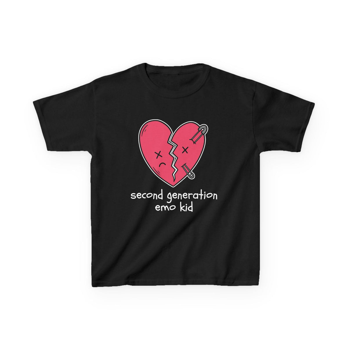 Second Generation Emo Kid 2.0 Youth Tee XS / Black