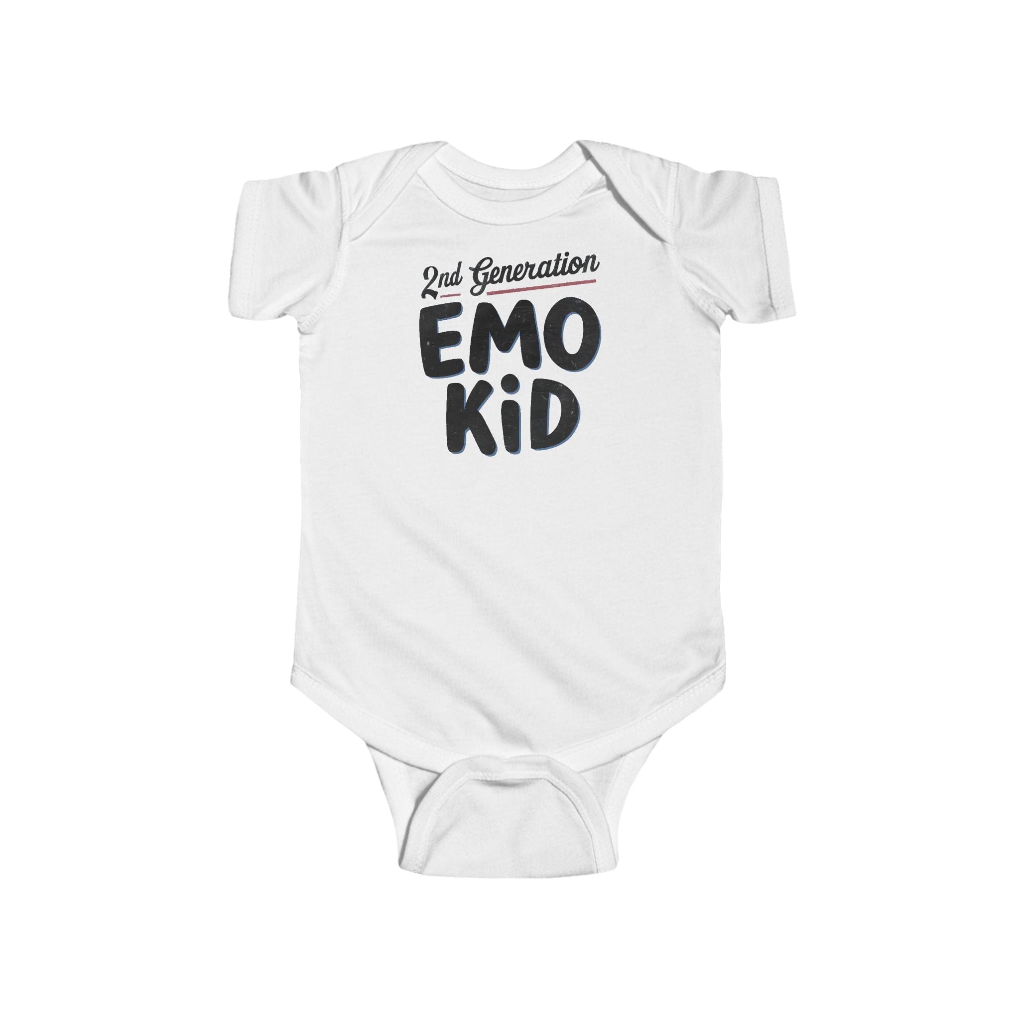 Second Generation Emo Kid - Onesie UK White / NB (0-3M)