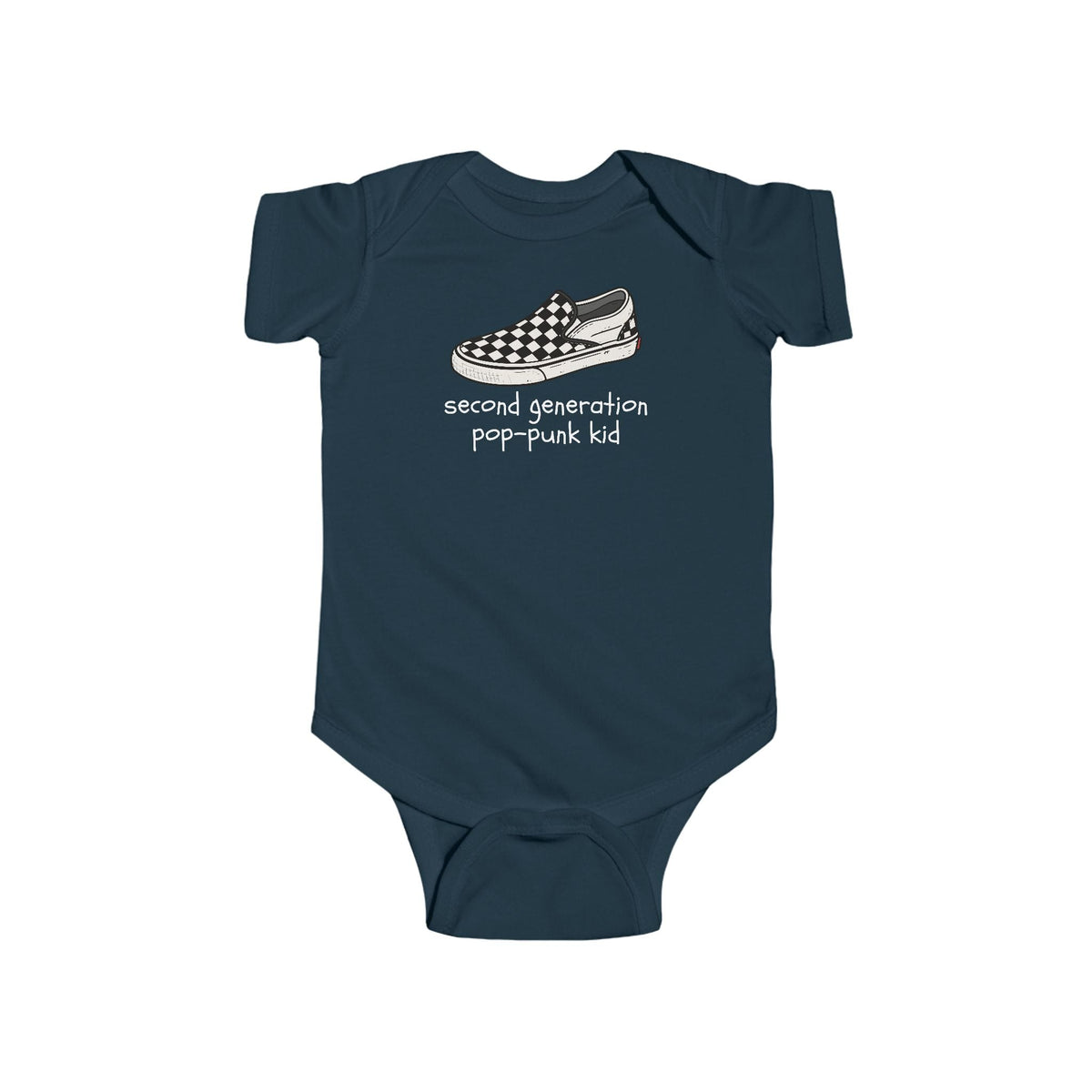 Second Generation Pop-punk Kid 2.0 Onesie Navy / NB (0-3M)