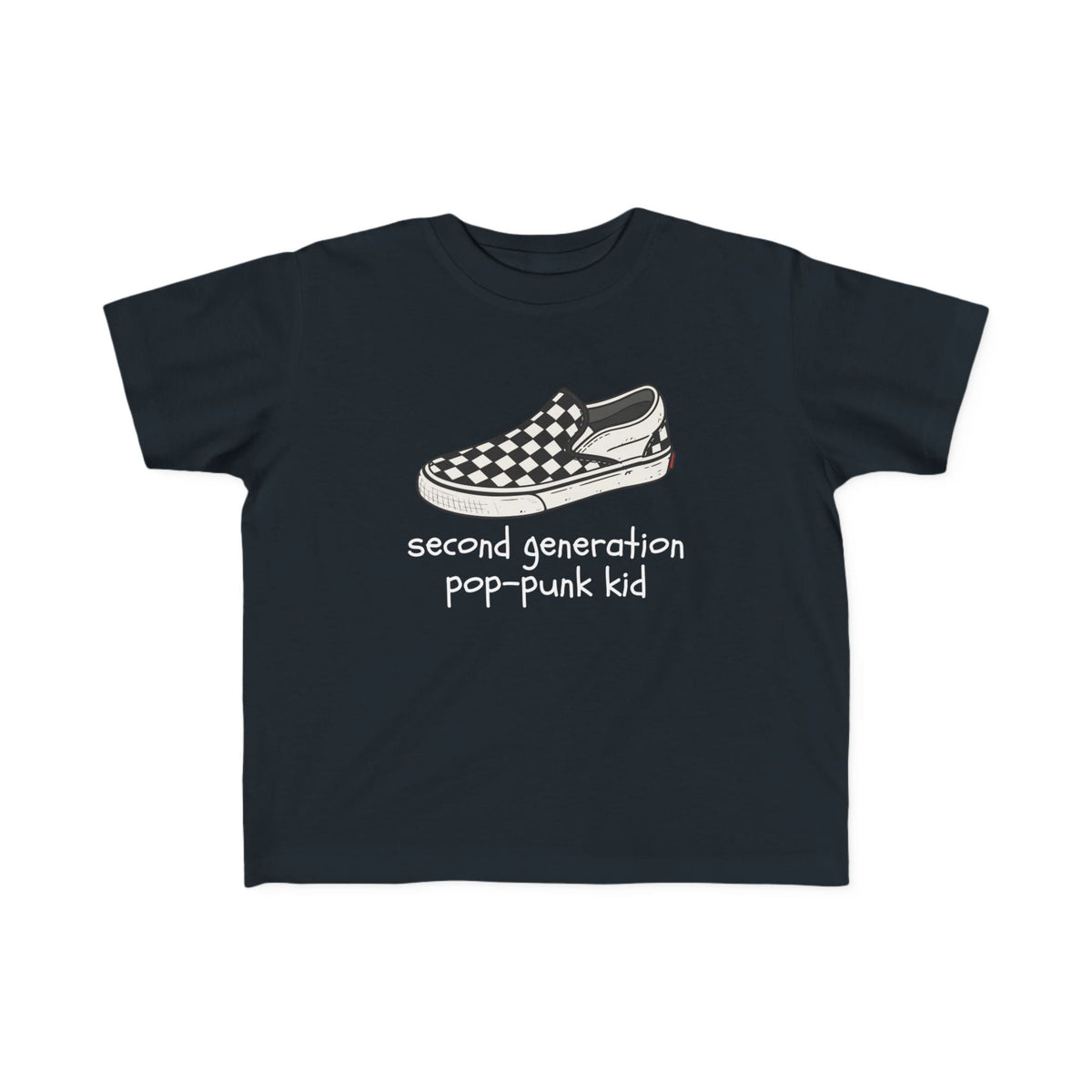 Second Generation Pop-punk Kid 2.0 Toddler Tee Black / 2T