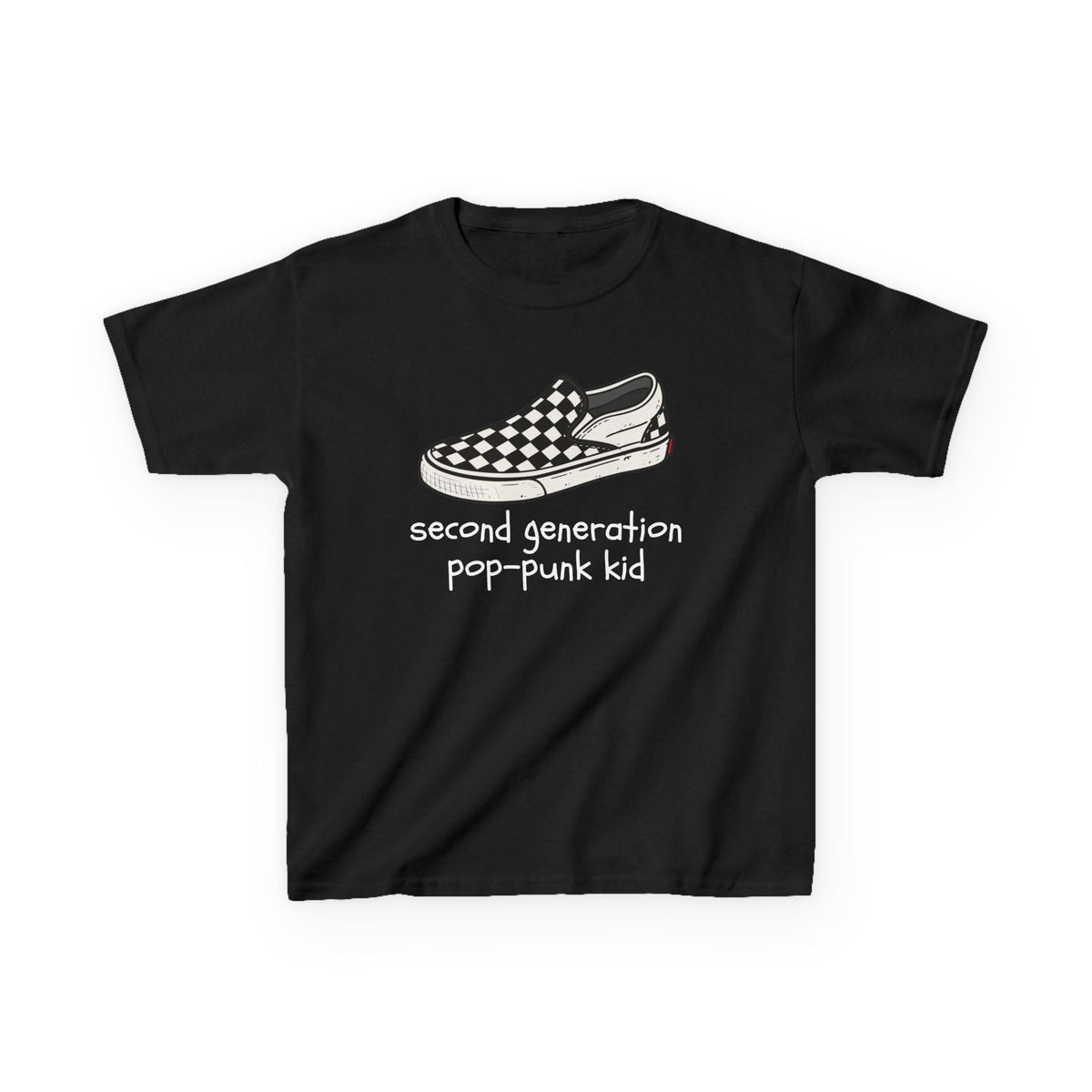 Second Generation Pop-punk Kid 2.0 Youth Tee XS / Black