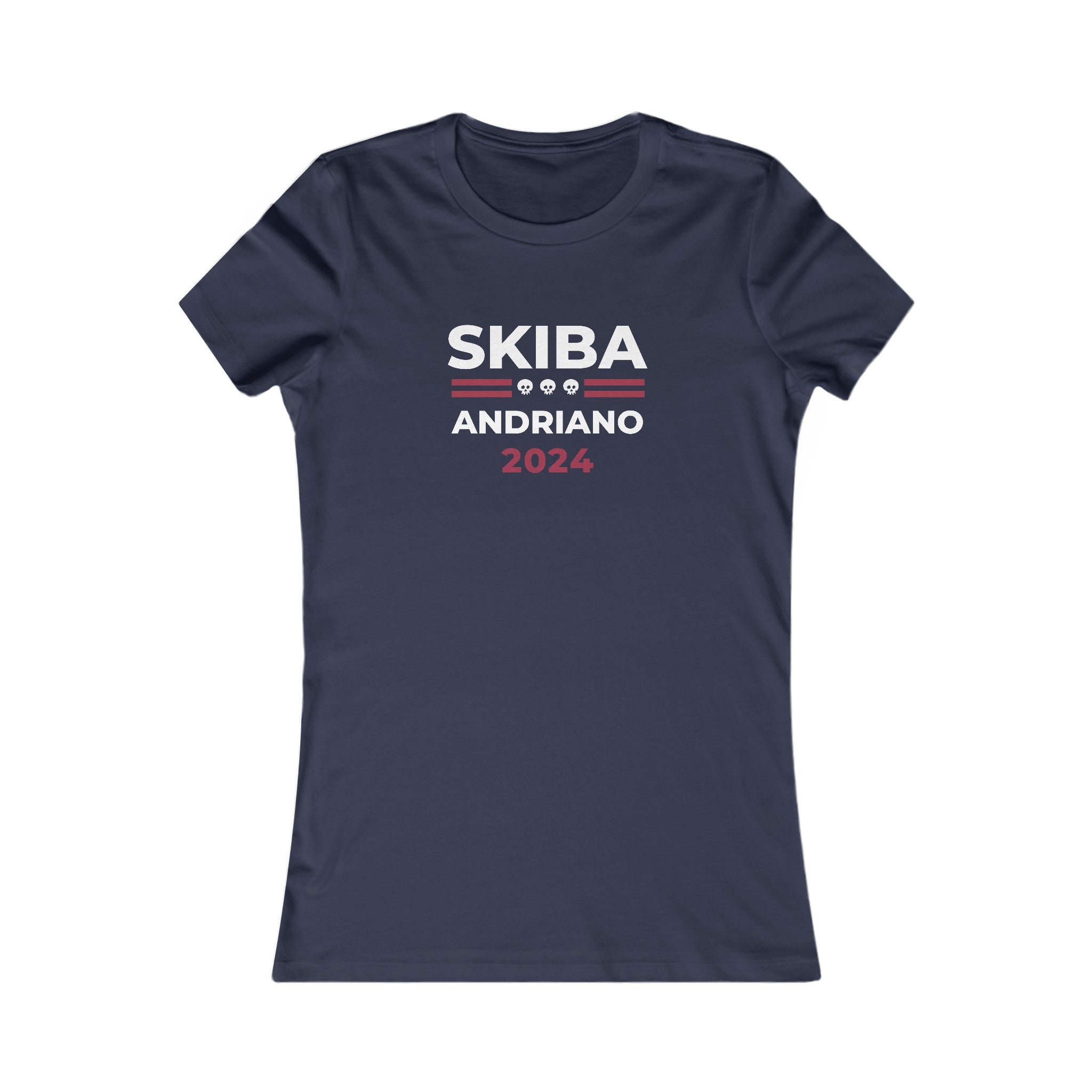 Skiba Andriano 2024 Womens Campaign Tee S / Navy