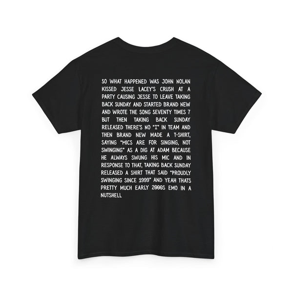 So What Happened Was John.... Tee S / Black