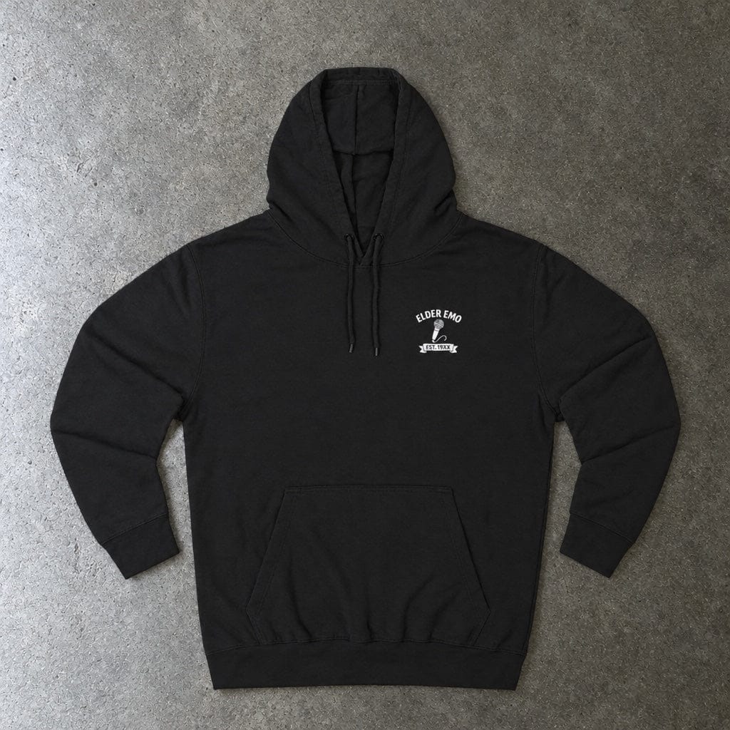 So what happened was John.... Hoodie in black, laid flat
