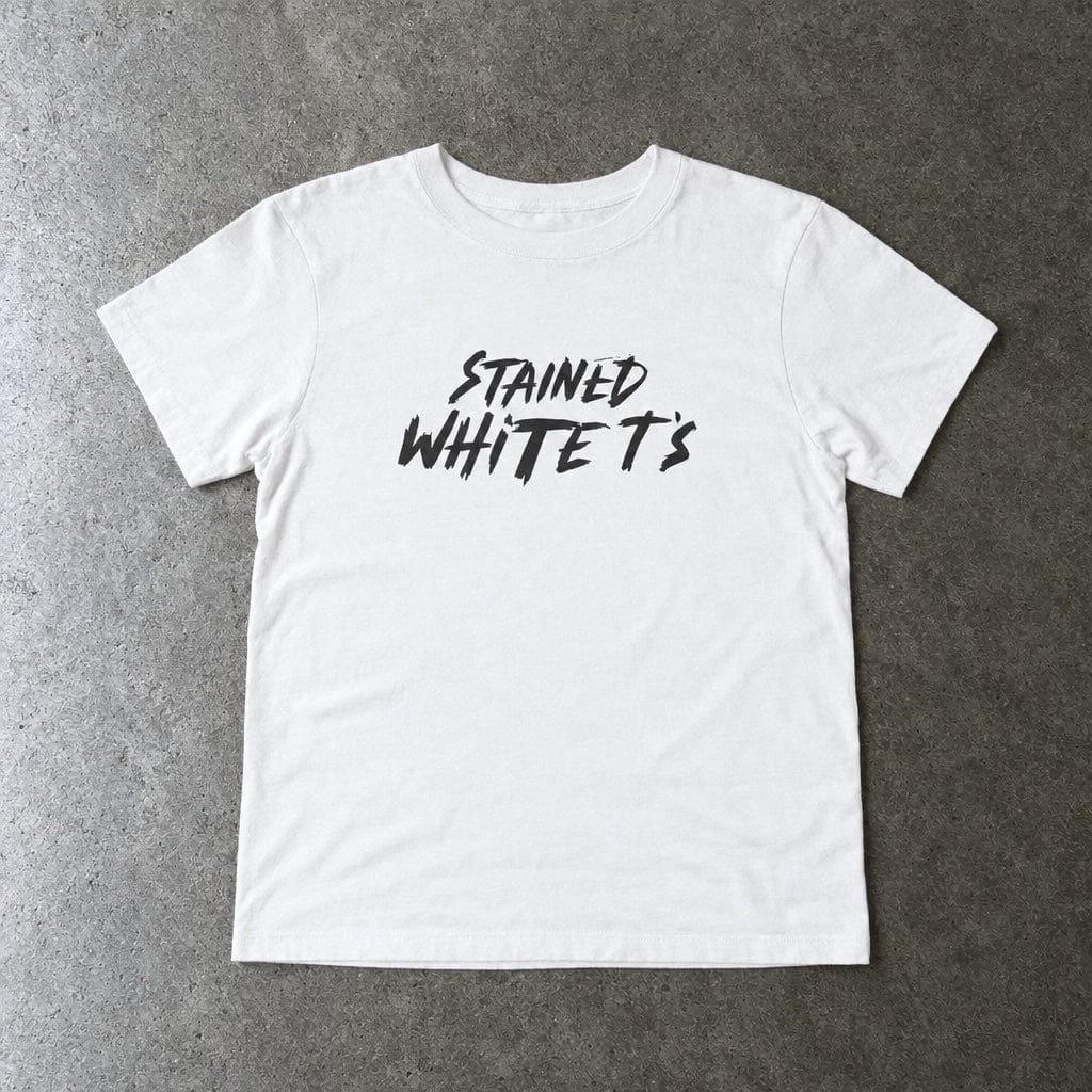Stained White T's - Toddler Tee UK White / 2T