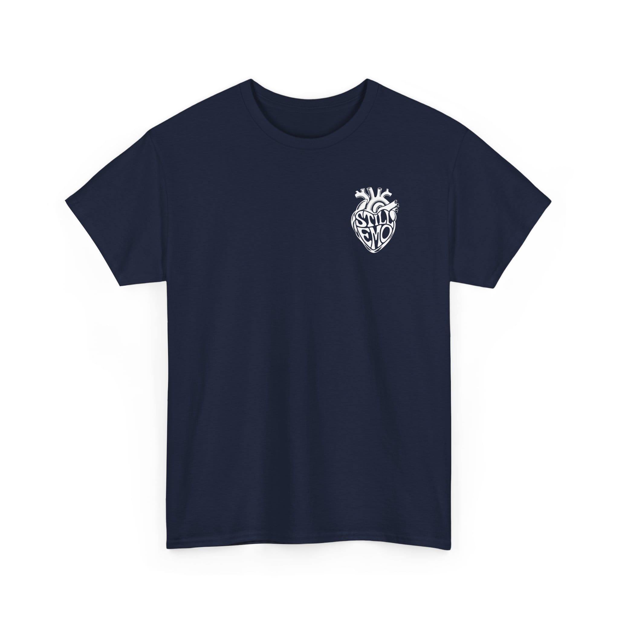 Still Emo Anatomical Heart Tee Navy / S
