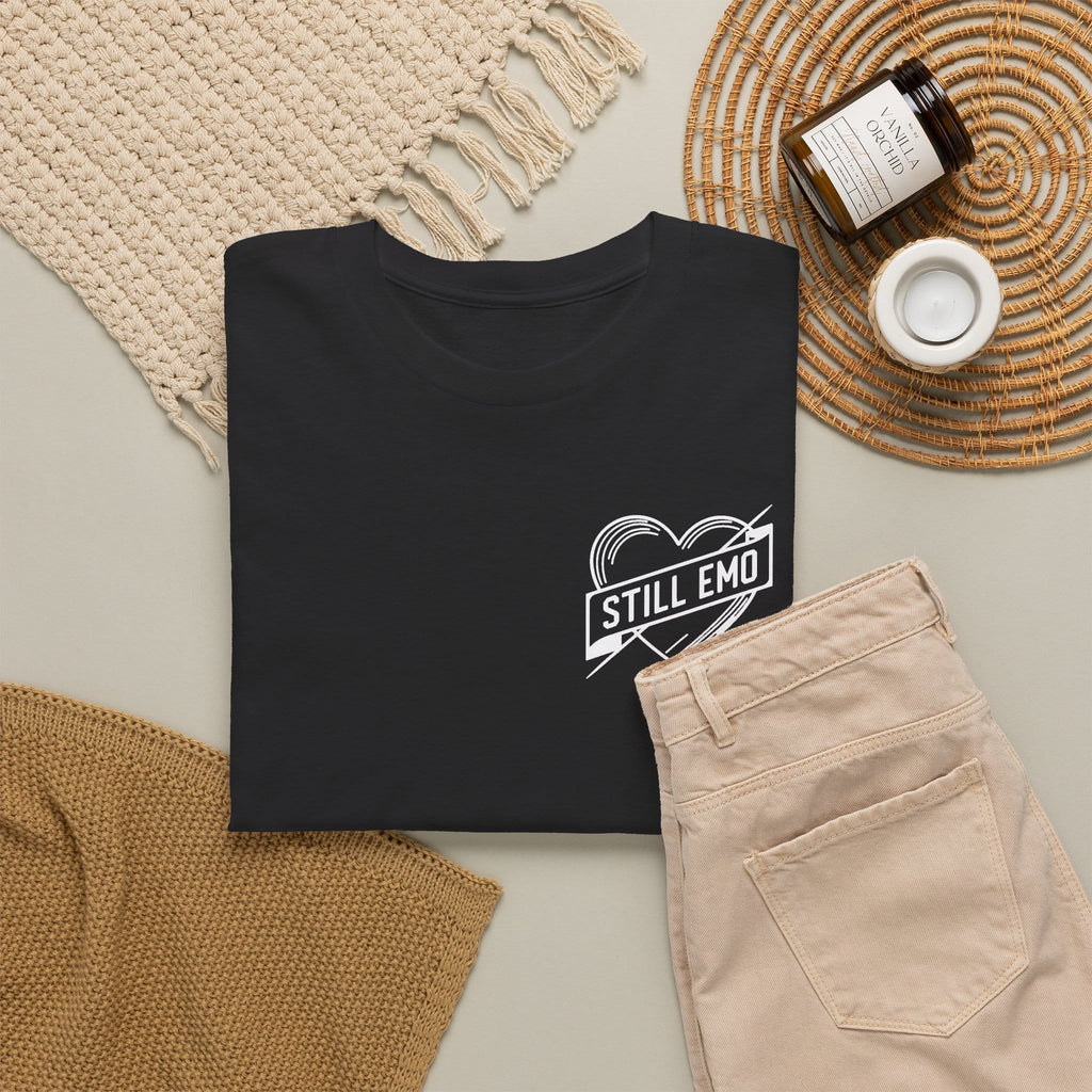 Still Emo Badge Tee