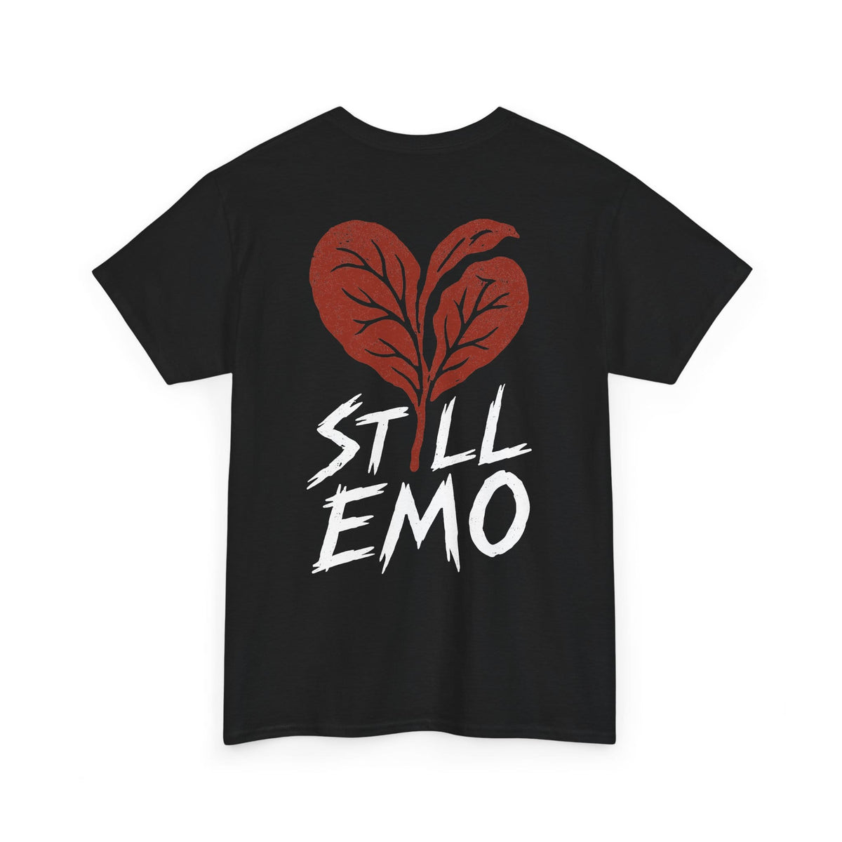 Still Emo Bleeding Heart w/ Back Tee S / Black
