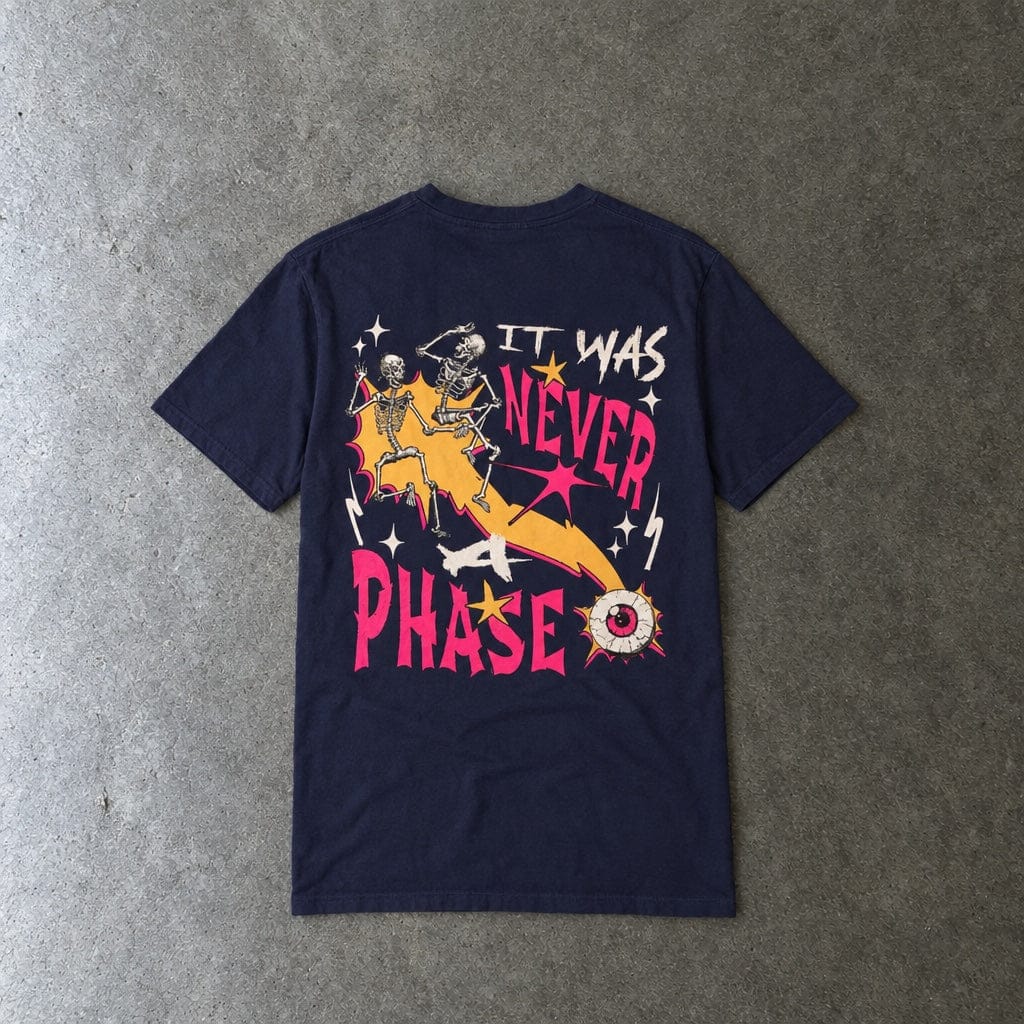 Still Emo Eyeball Tee on Comfort Colors True Navy / S