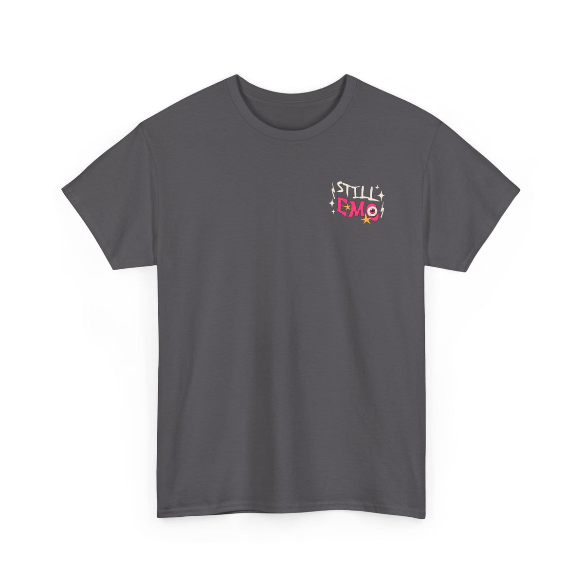 Still Emo Eyeball Tee S / Charcoal