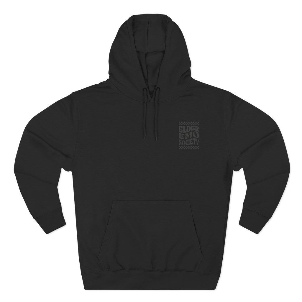 Still Emo Flower Hoodie UK Black / S