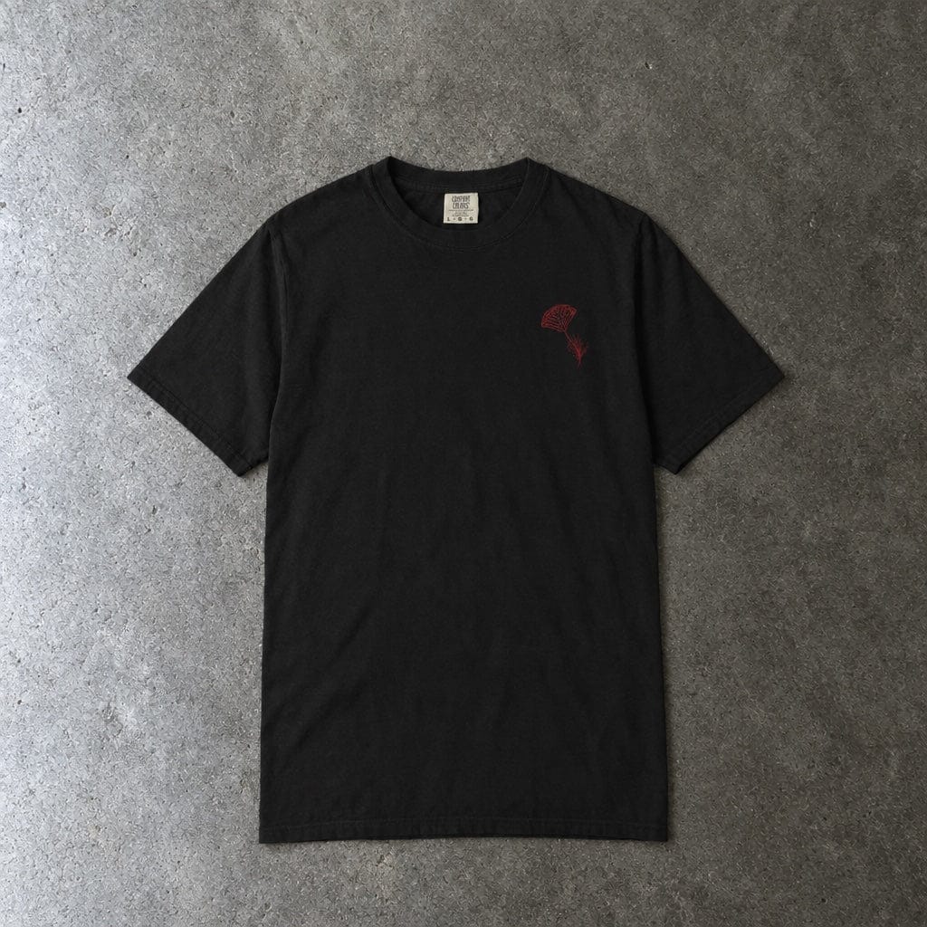 Still Emo Flower Tee on Comfort Colors
