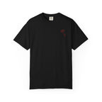 Still Emo Flower Tee on Comfort Colors Black / S