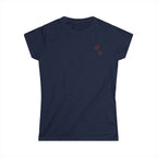 Still Emo Flower - Women's Tee UK S / Navy