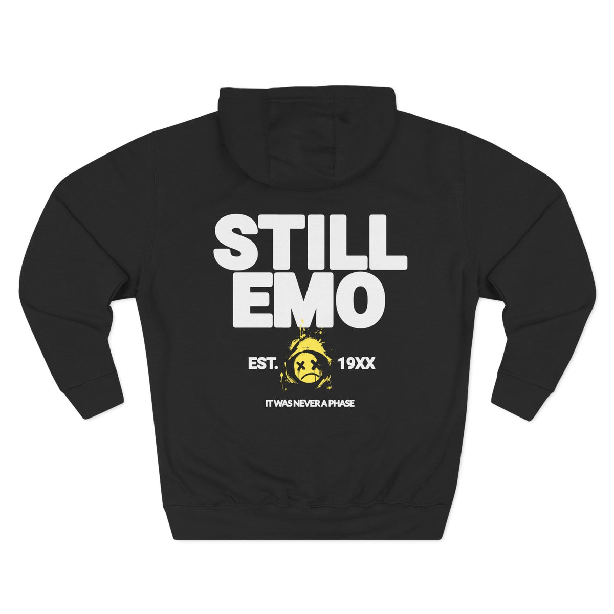 Still Emo Never a Phase Hoodie S / Black
