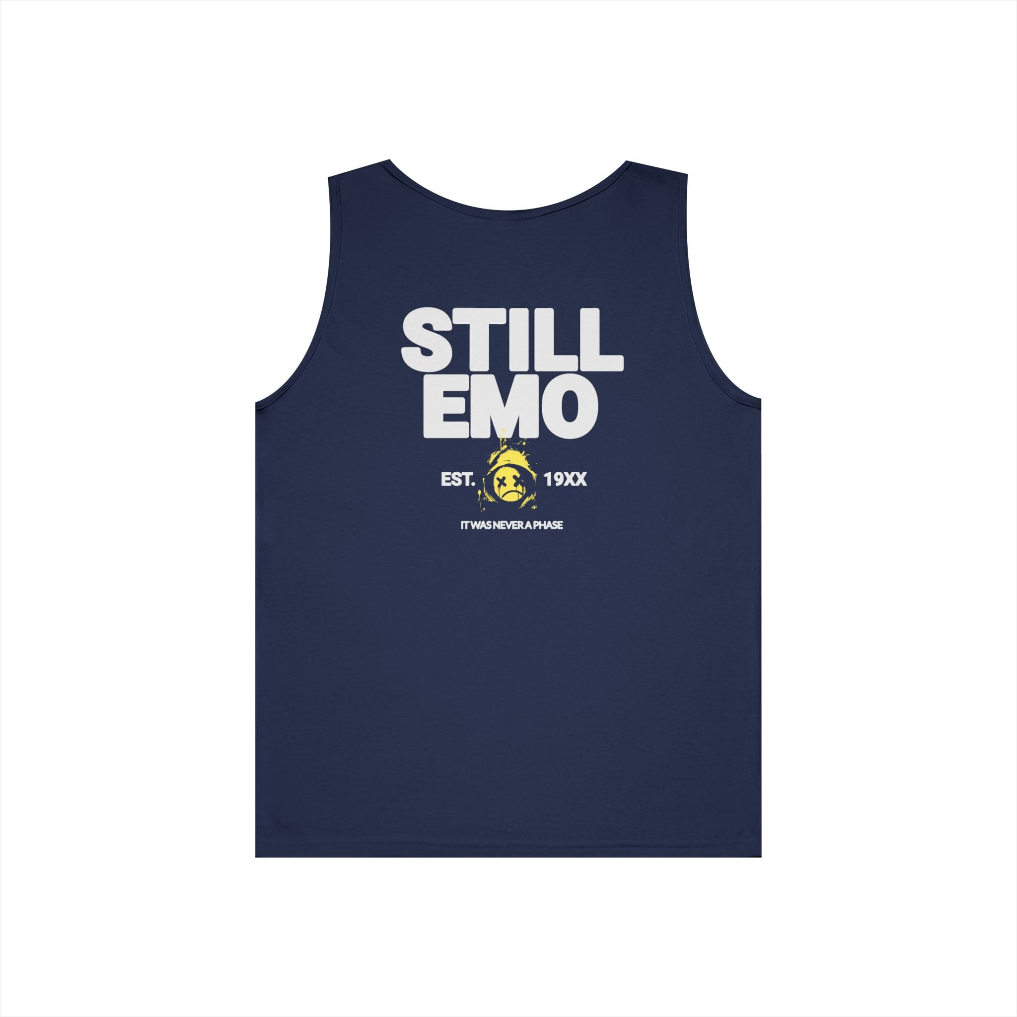 Still Emo Never a Phase Tank S / Navy