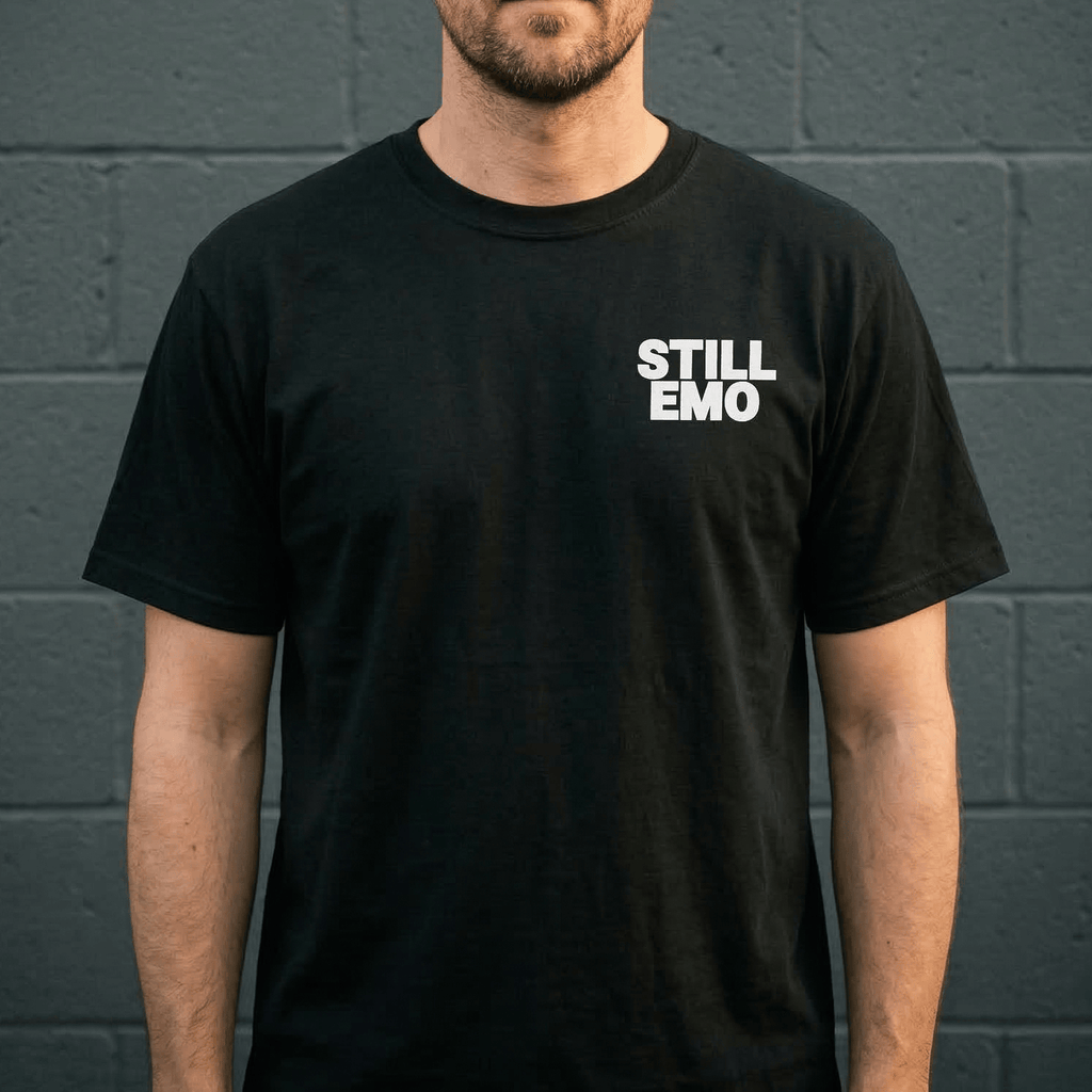 Still Emo Never A Phase Tee on Comfort Colors