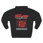 Still Emo Rose Hoodie S / Black