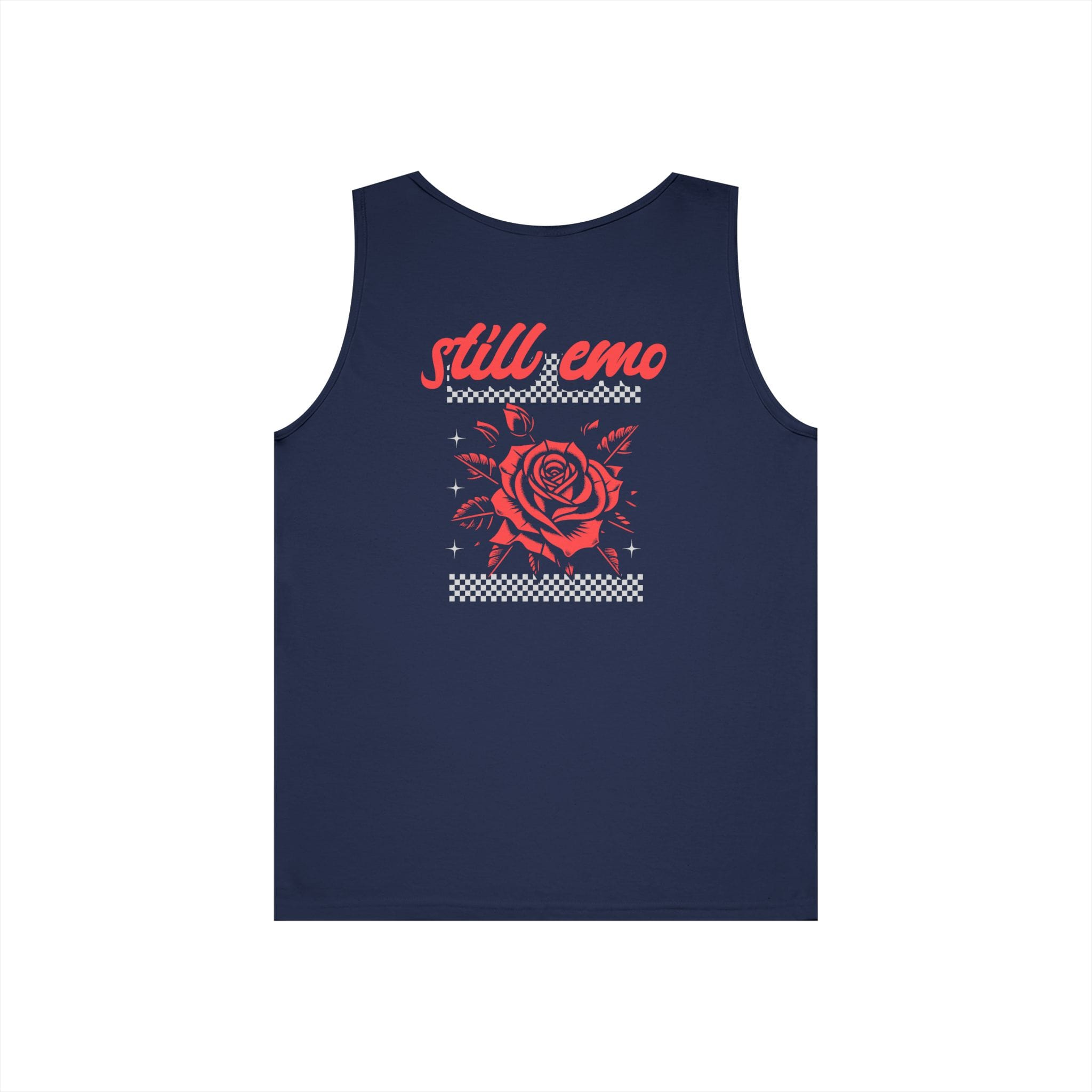 Still Emo Rose Tank S / Navy