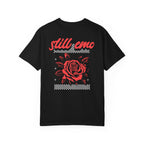Still Emo Rose Tee on Comfort Colors Black / S