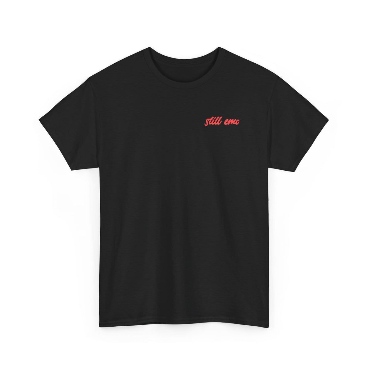 Still Emo Rose Tee S / Black