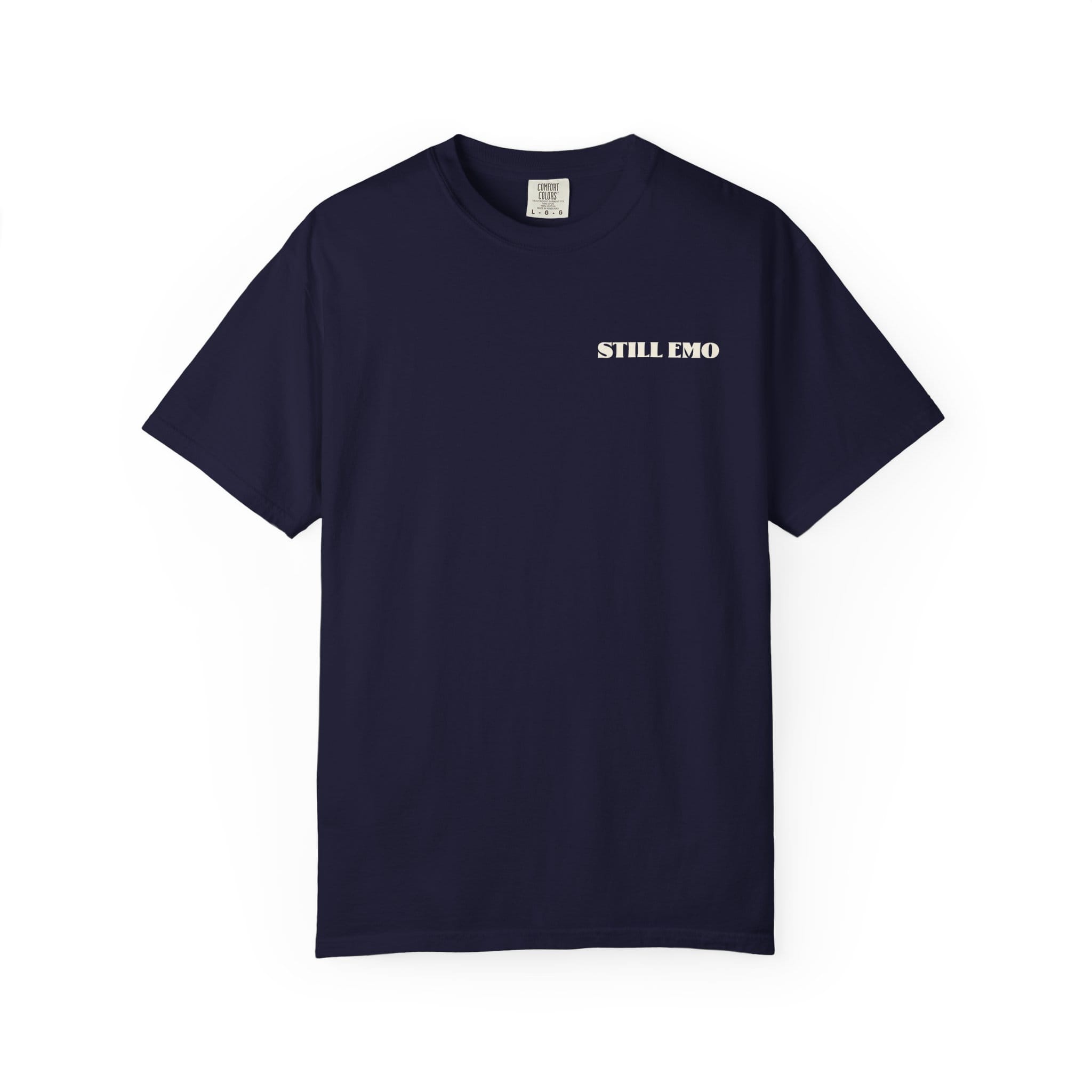 Still Emo Skull Tee on Comfort Colors