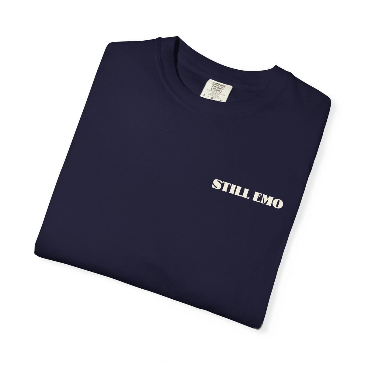 Still Emo Skull Tee on Comfort Colors