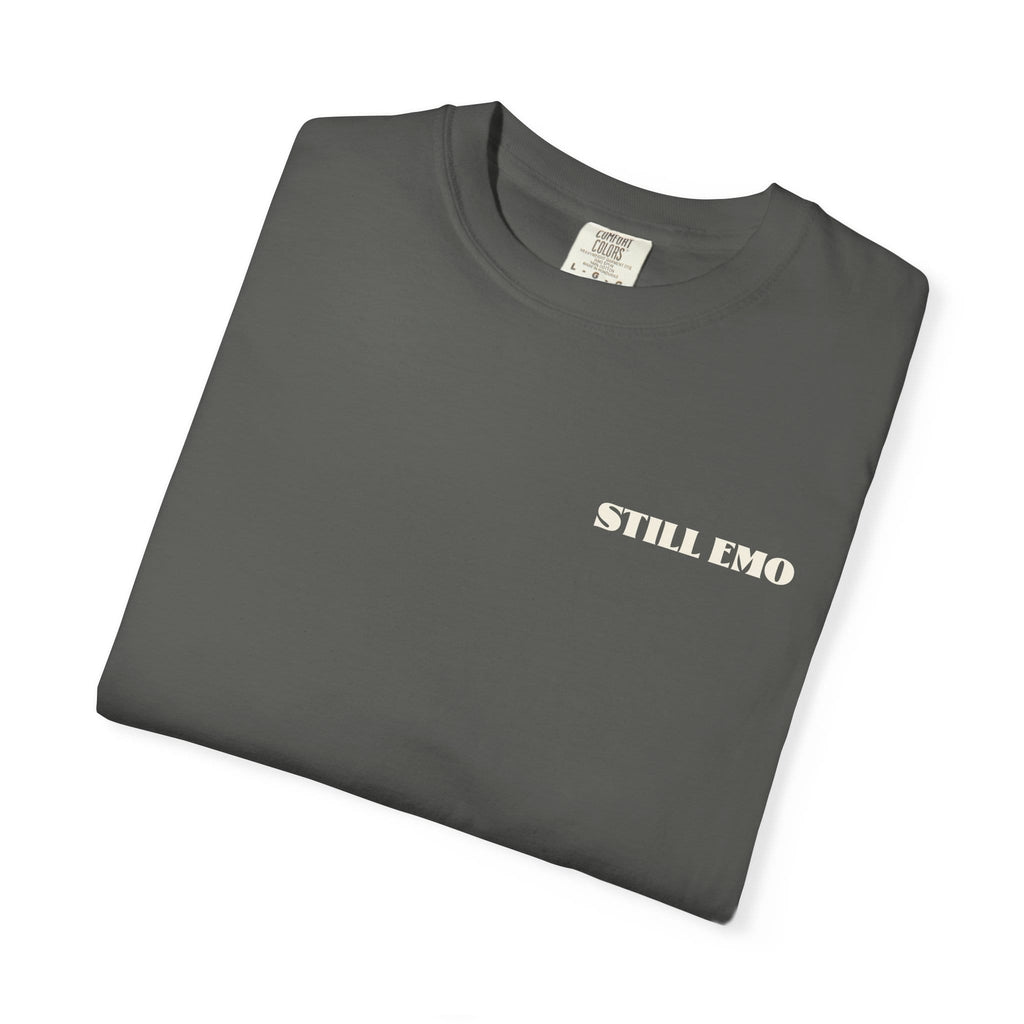 Still Emo Skull Tee on Comfort Colors