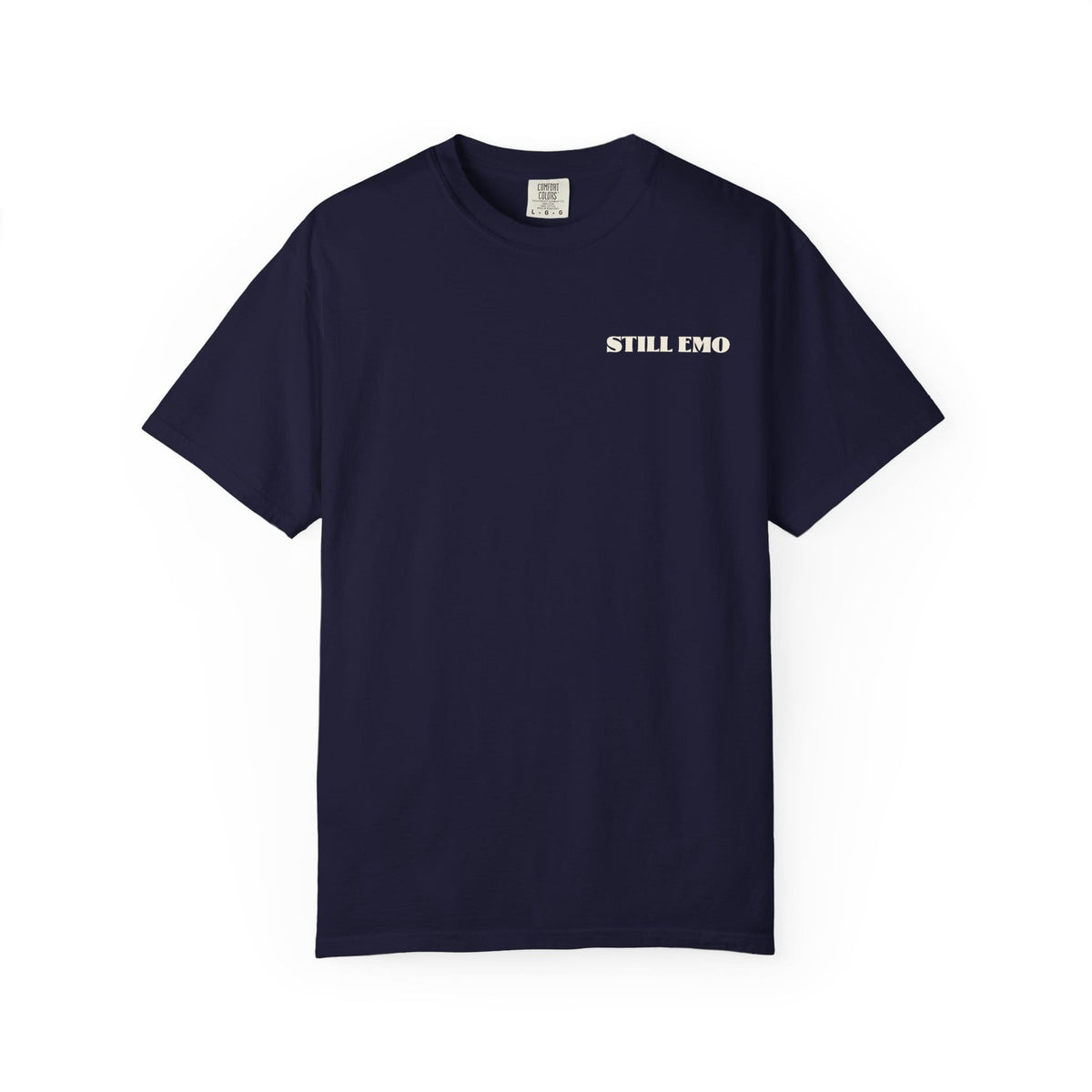 Still Emo Skull Tee on Comfort Colors