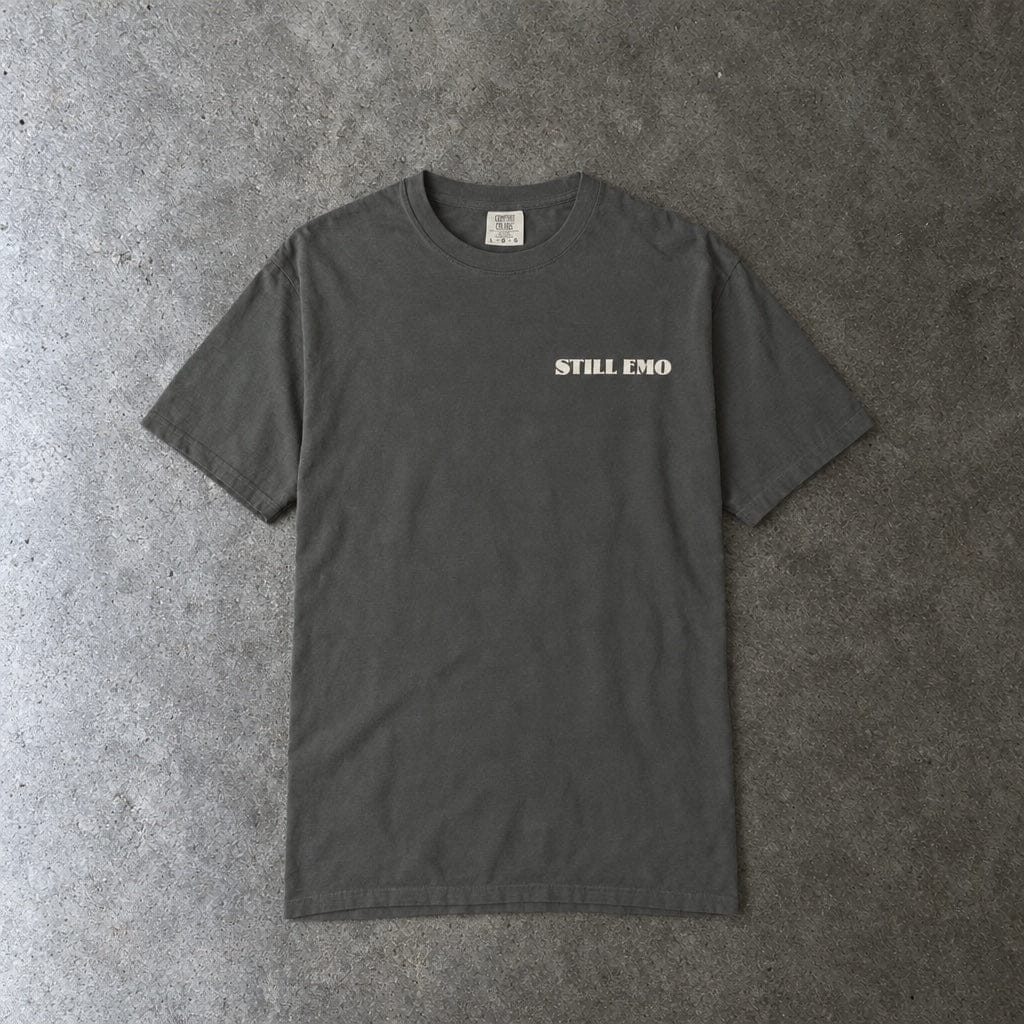 Still Emo Skull Tee on Comfort Colors