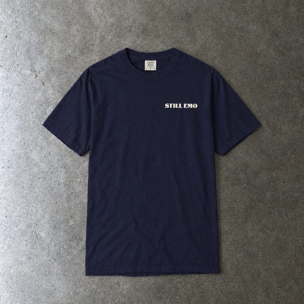 Still Emo Skull Tee on Comfort Colors