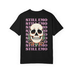 Still Emo Skull Tee on Comfort Colors Black / S