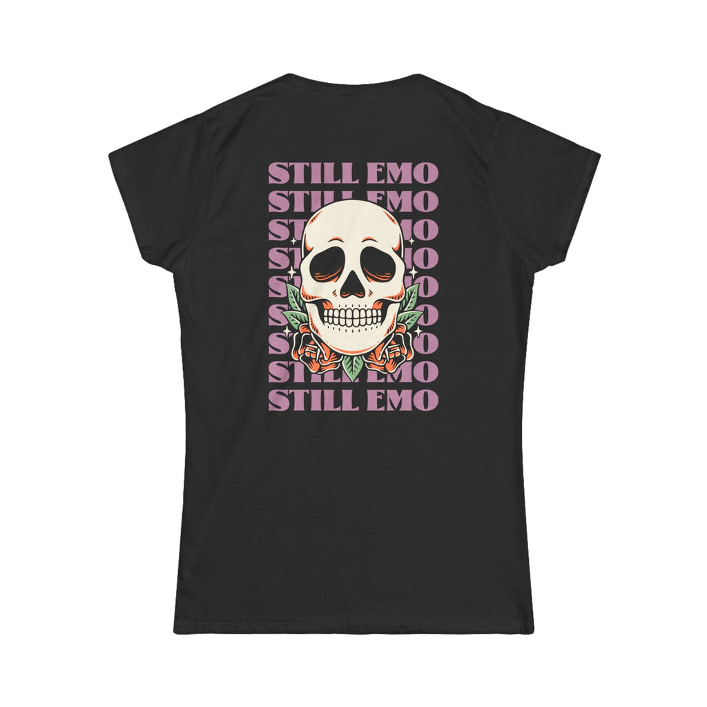 Still Emo Skull - Women's Tee S / Black