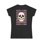 Still Emo Skull - Women's Tee S / Black