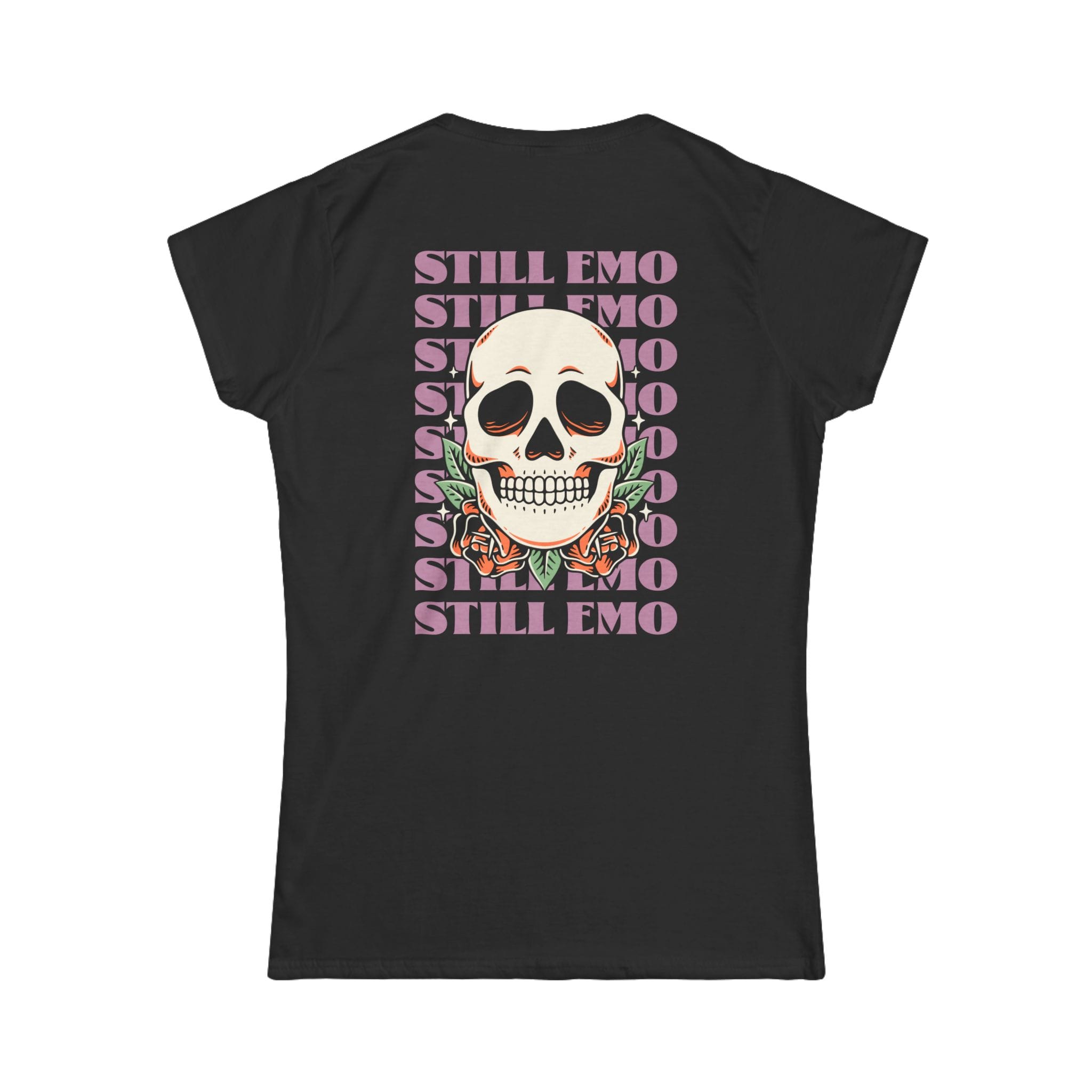 Still Emo Skull - Women's Tee S / Black