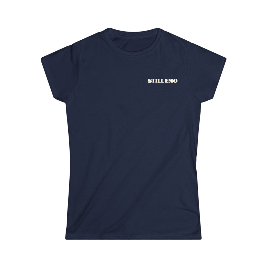 Still Emo Skull - Women's Tee UK S / Navy