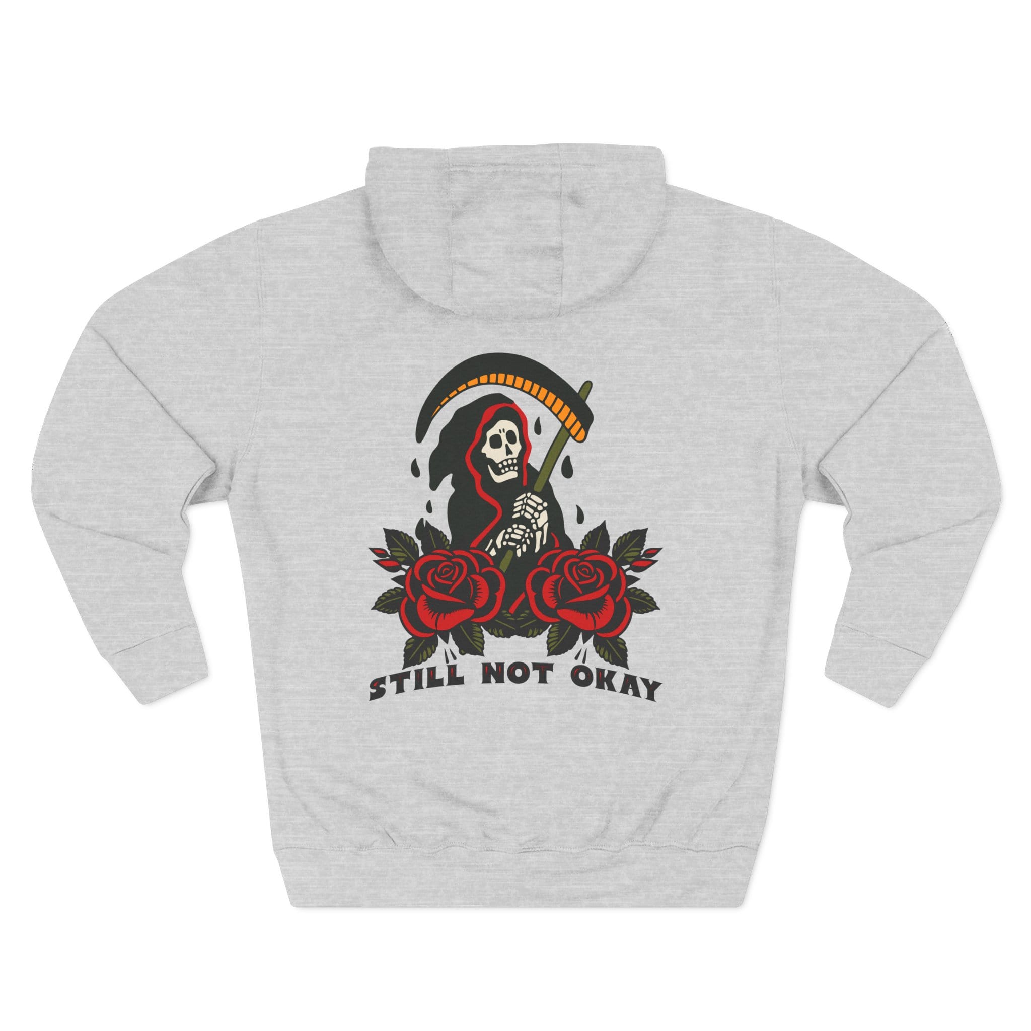 Still Not Okay Hoodie XS / Heather Grey