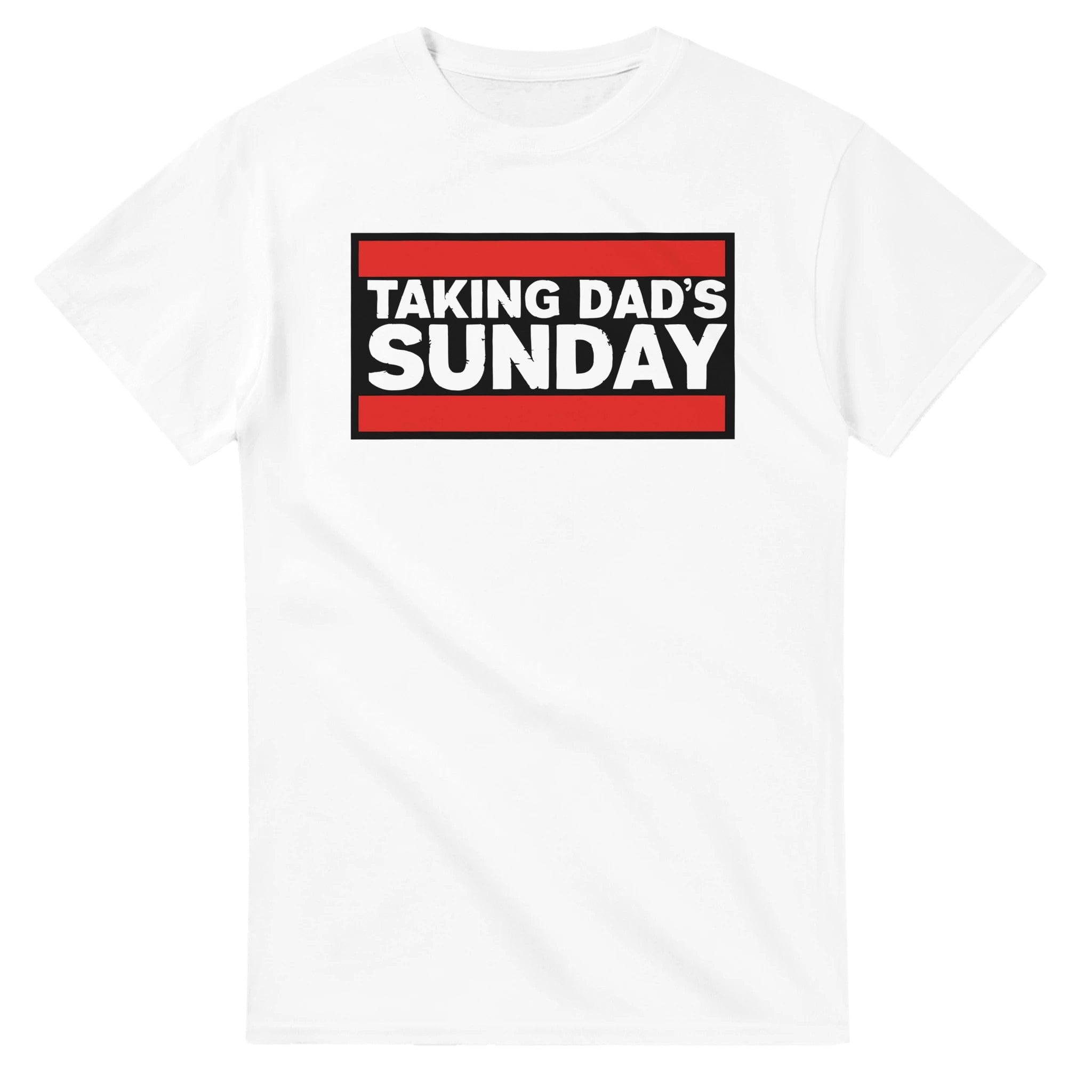 Taking Dad's Sunday - Adult Size White / S