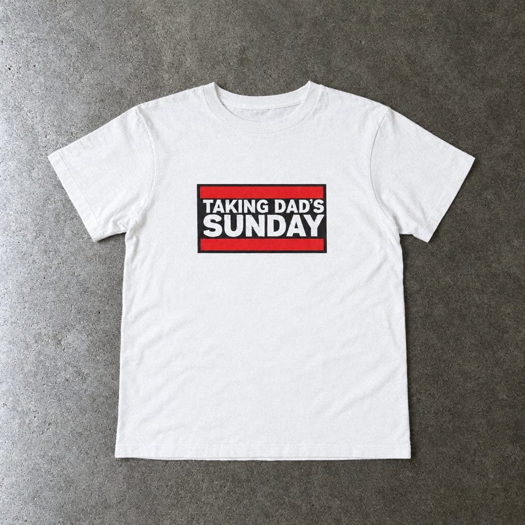Taking Dad's Sunday - Toddler Tee UK White / 2T