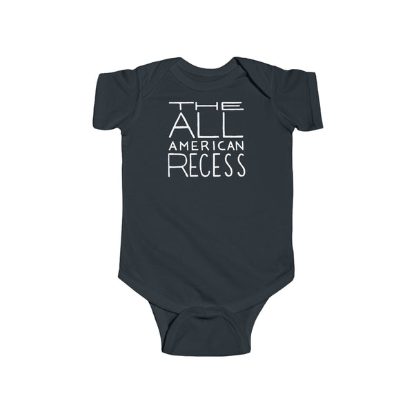 The All-American Recess - Onesie UK Black / NB (0-3M)