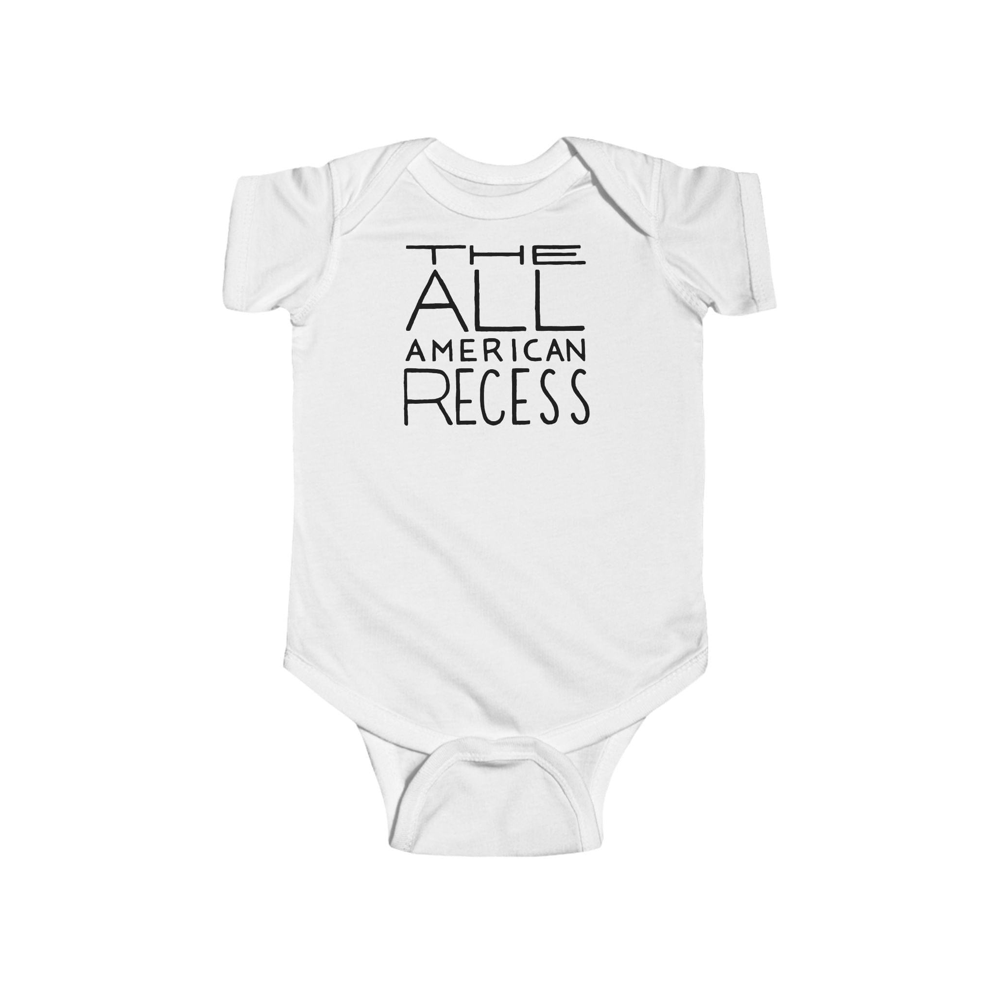 The All-American Recess - Onesie UK White / NB (0-3M)