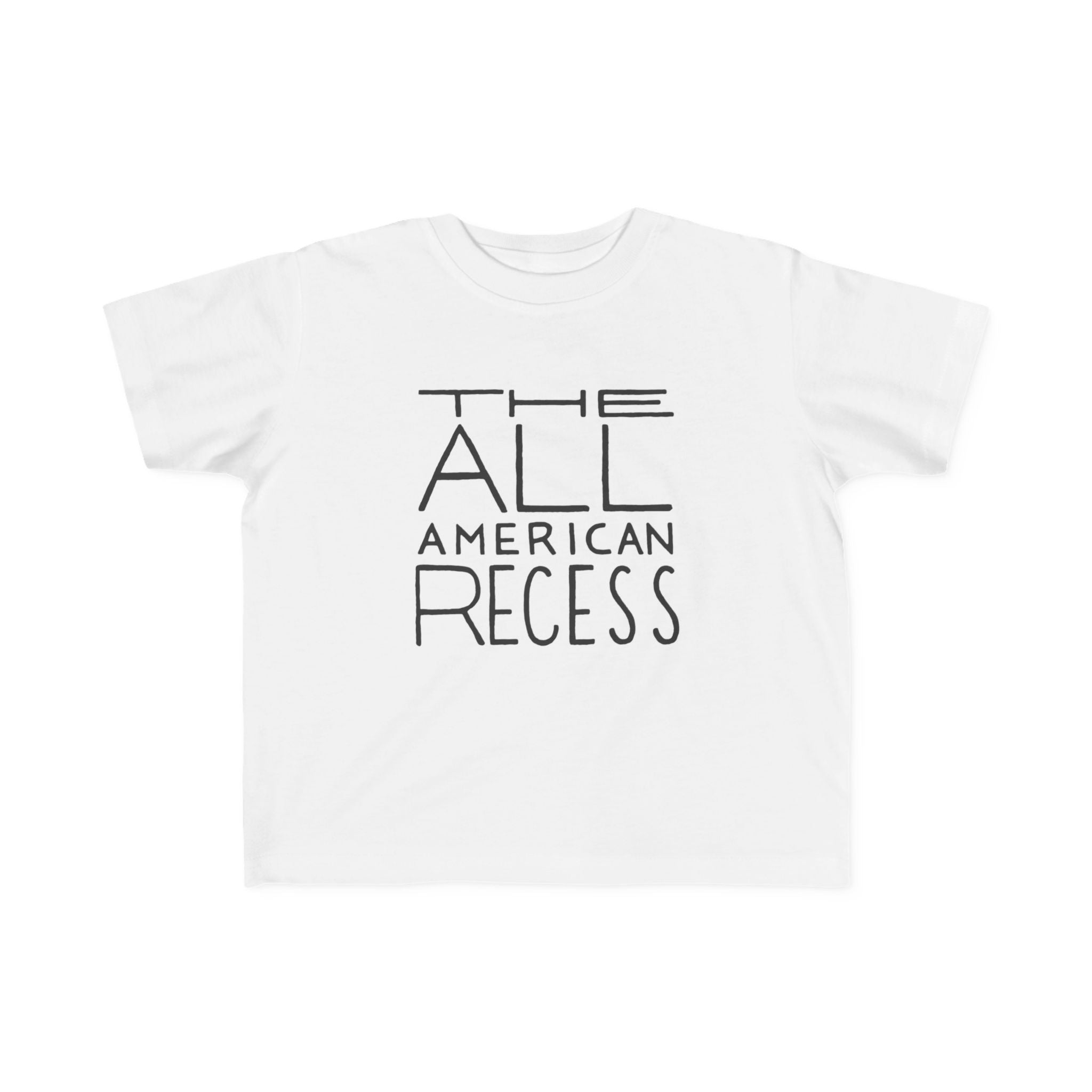 The All-American Recess - Toddler Tee UK White / 2T