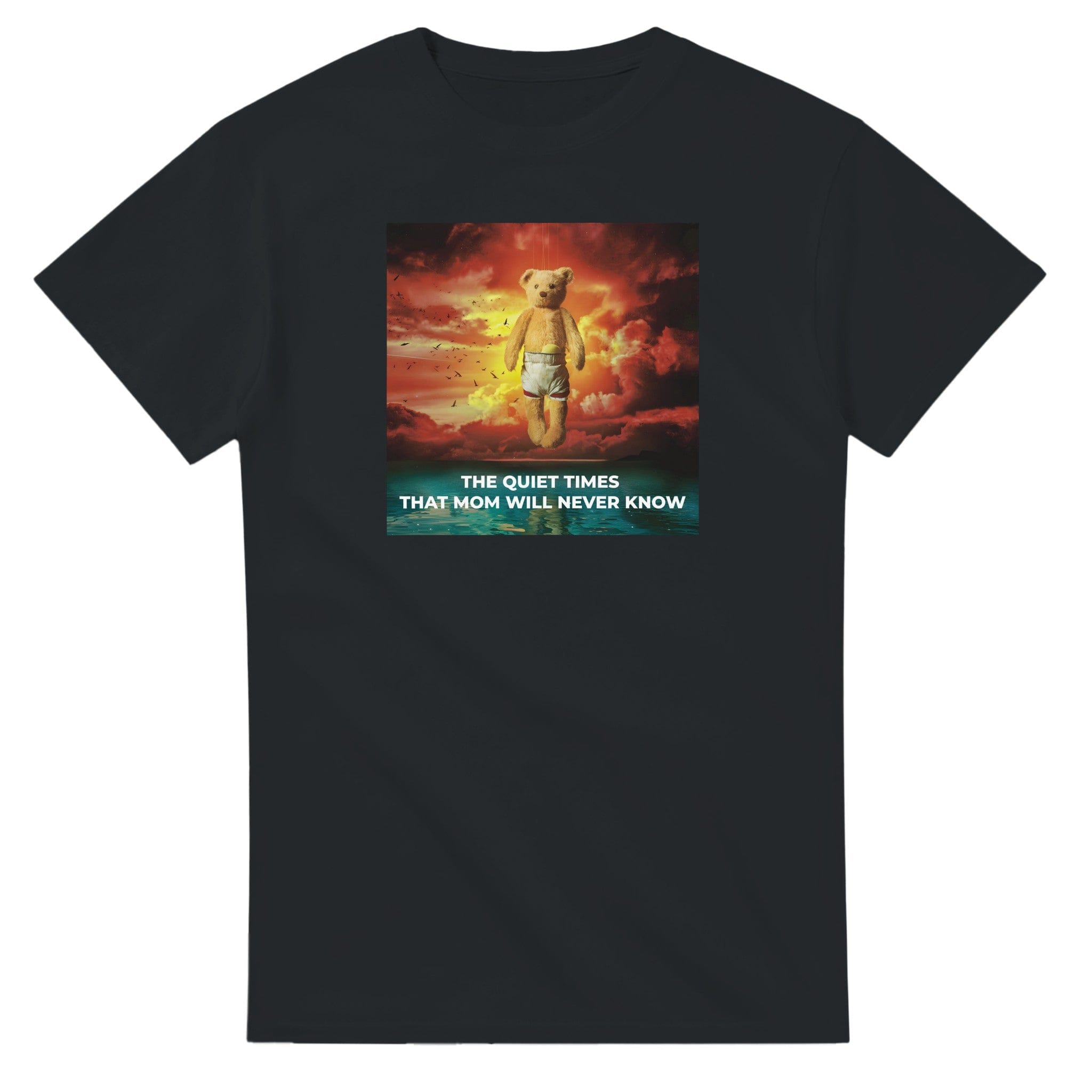 The Quiet Times That Mom Will Never Know - Adult Size Black / S