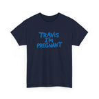 Travis I'm Pregnant Tee S / Navy
