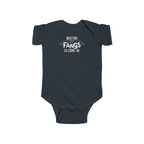 Waiting for my Fangs to Come In Onesie UK Black / 6M